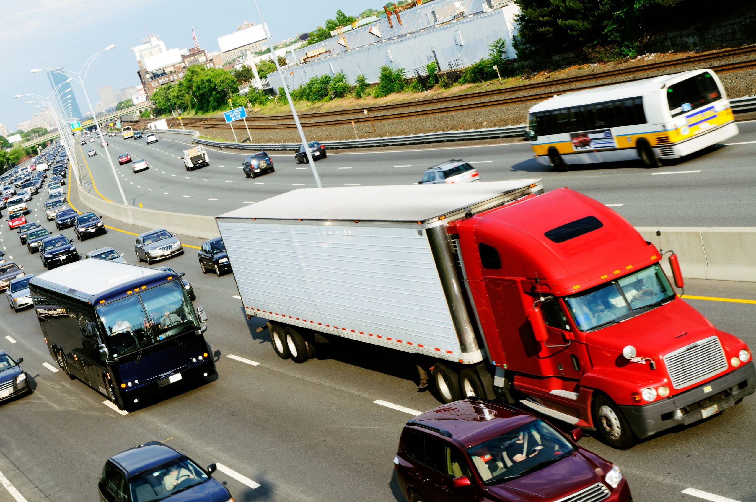 modern truck repair garage Massachusetts