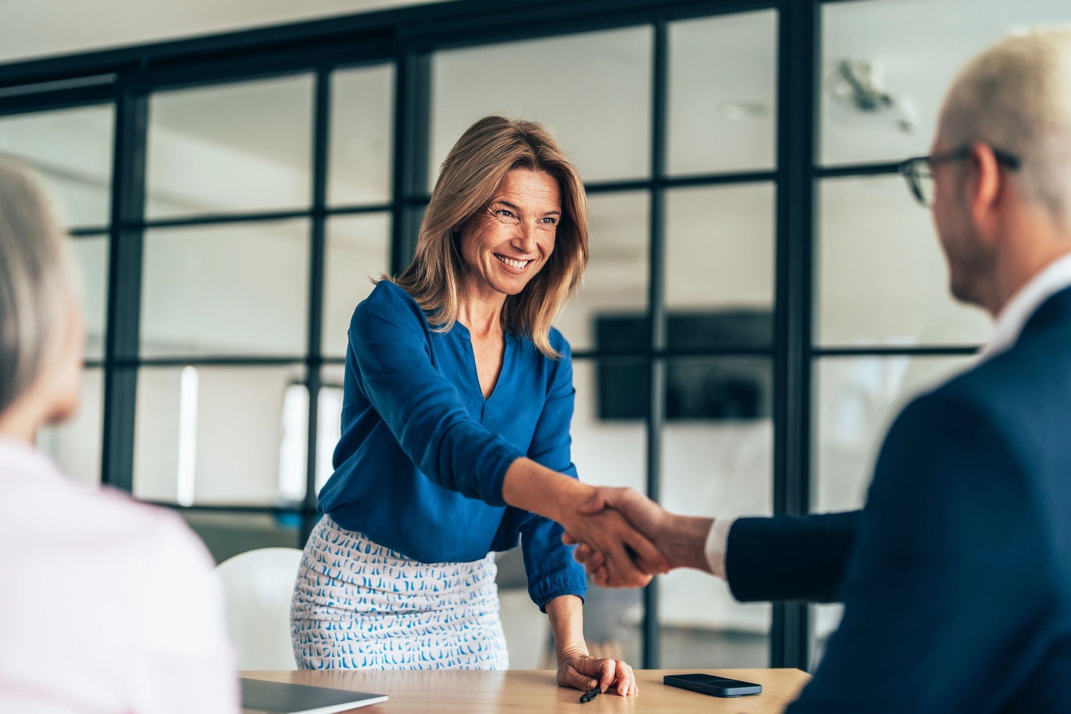 corporate clients business partnership