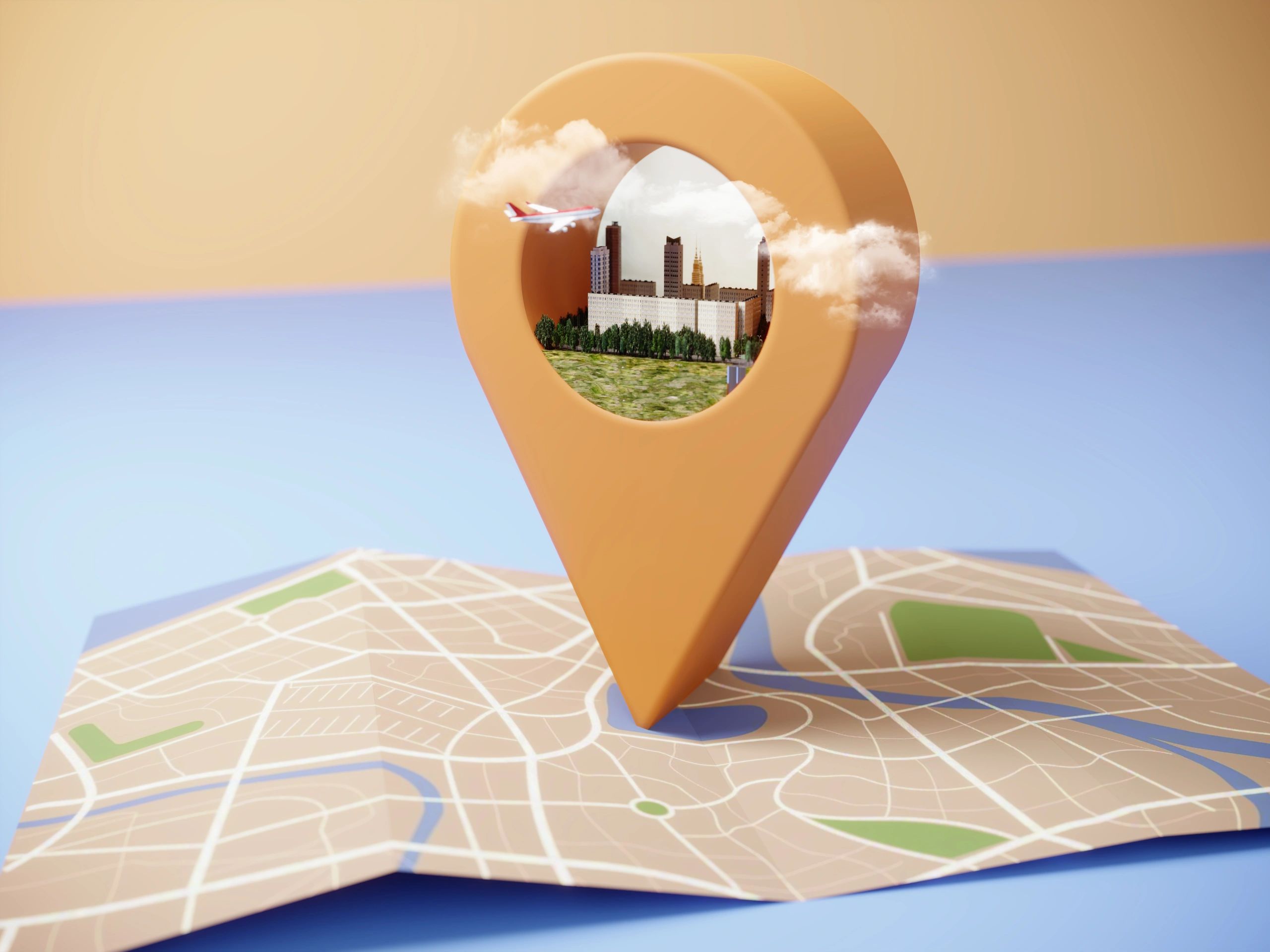 garage locations map service