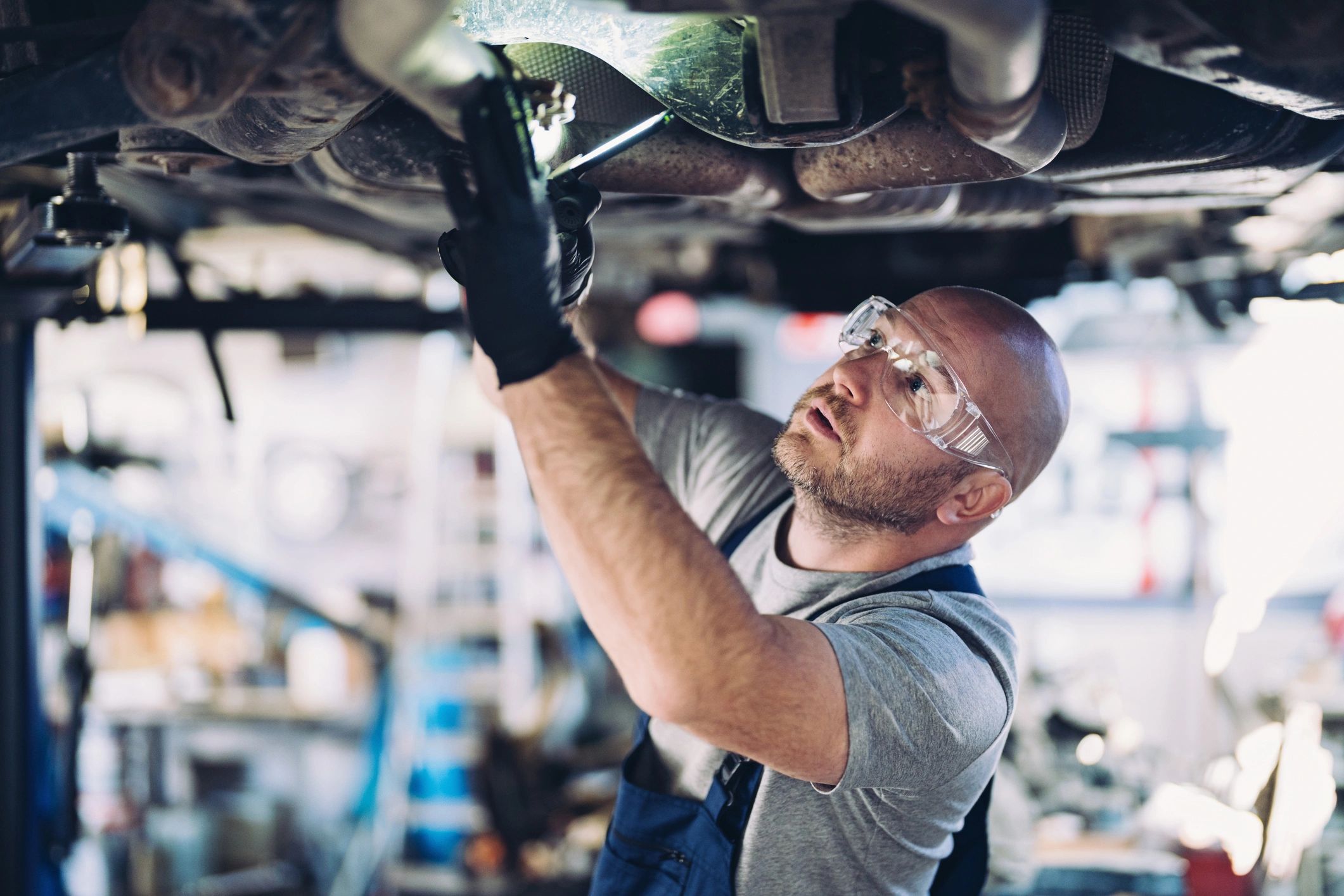mechanic at work